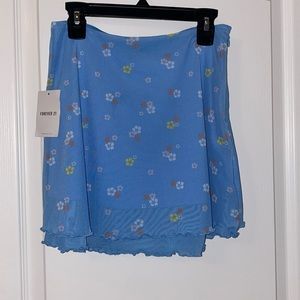 Brand: Forever 21, Size: S/Small, Color: blue with small floral print